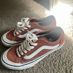 orange vans ultracush