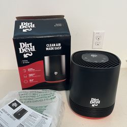 Dirt Devil desktop air purifier 