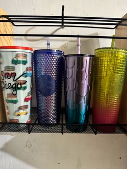 Starbucks tumblers