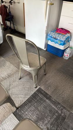 Metal Chairs set of 6