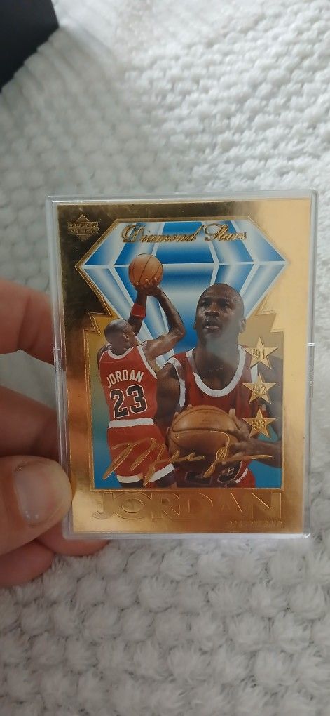 1996 Upper Deck Diamond Stars 23K Gold Foil Cards