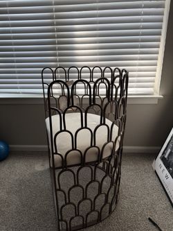 Unique Gold and Cream Set of Accent Chairs