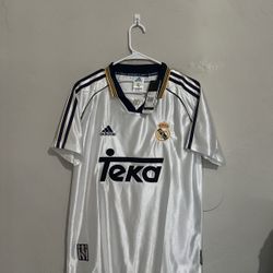 1998/00 Real Madrid Home Jersey(Any Size)