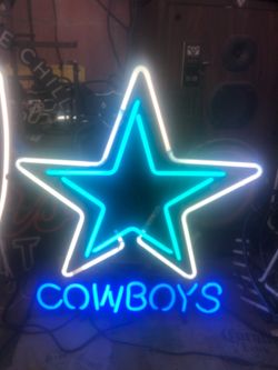Dallas Cowboys Neon Light