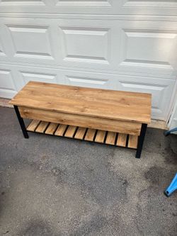 BENCH WITH STORAGE