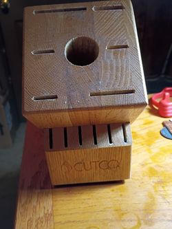 Cutco Wooden Knife Block
