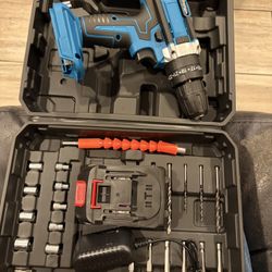 Drill New With Battery 