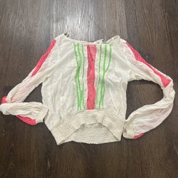 Junior Girls Long Sleeve Shirt Size Lathe By DAVI & DANI #14