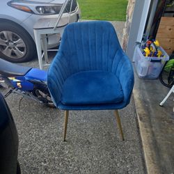 Blue Accent Chair