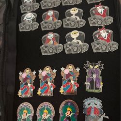 Disney pins. 