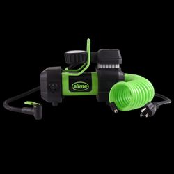 I - Slime 120V Garage Inflastor Tire Compressor With Accessories Kit - 40045