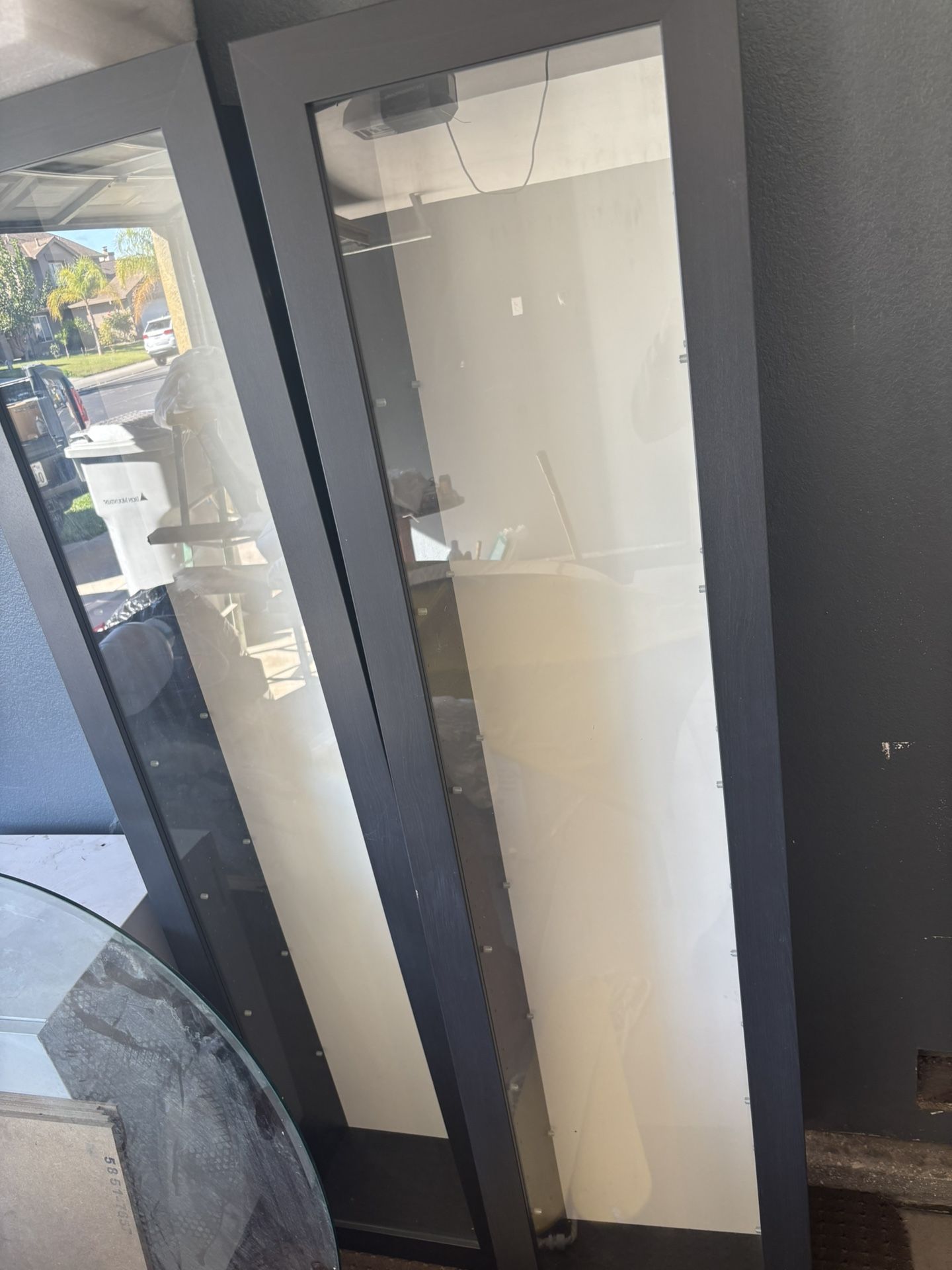 Display Cases, Glass Shelves Boxed Separately