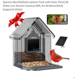Bird Feeder with Camera 100M Cloud Storage 