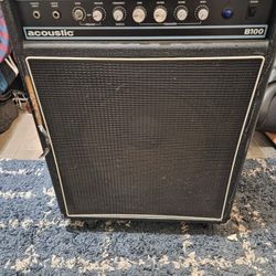 Acoustic B100C 1x12 100W Bass Combo With Tilt-Back Cab 