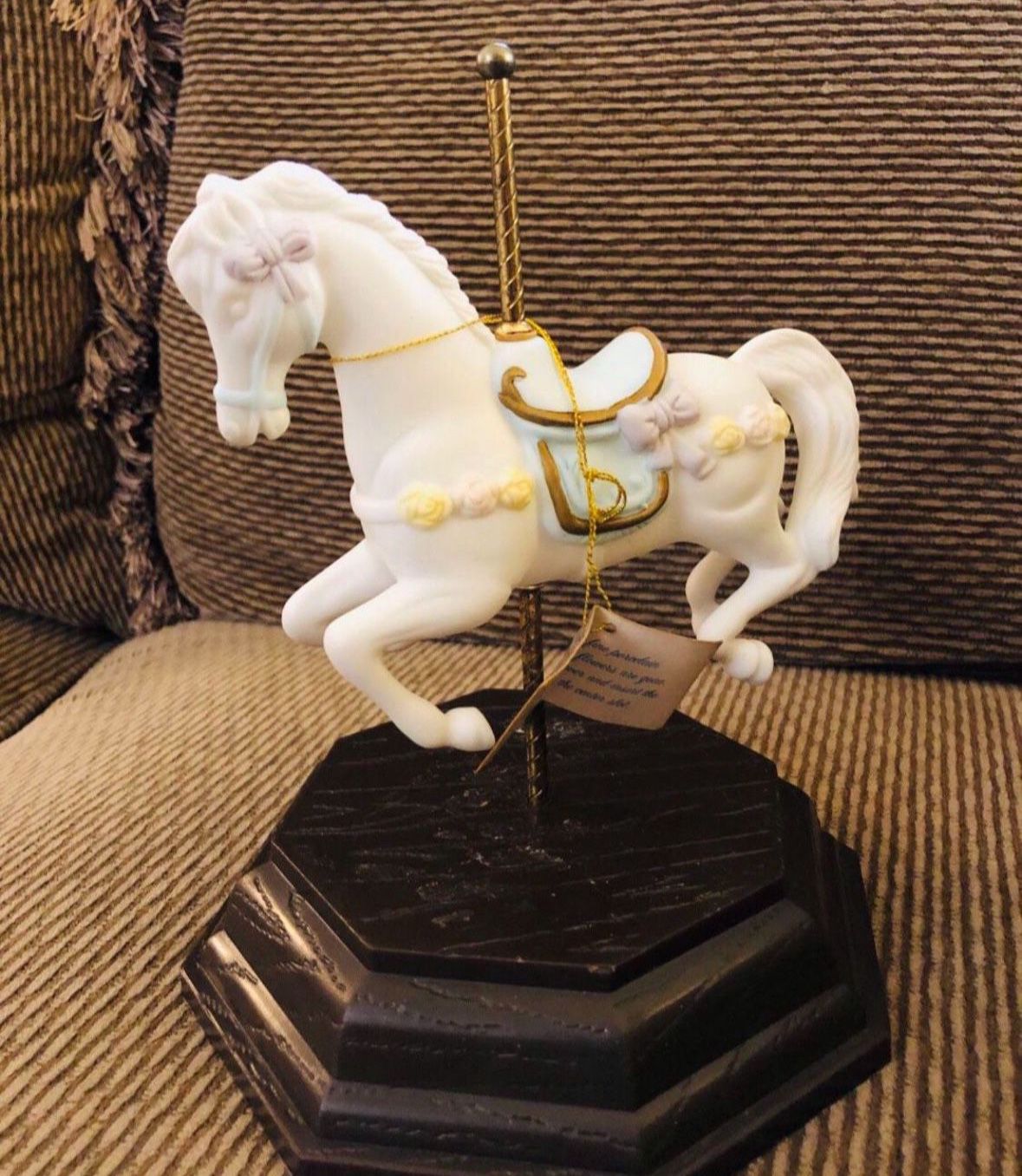 Porcelain carousel Horse