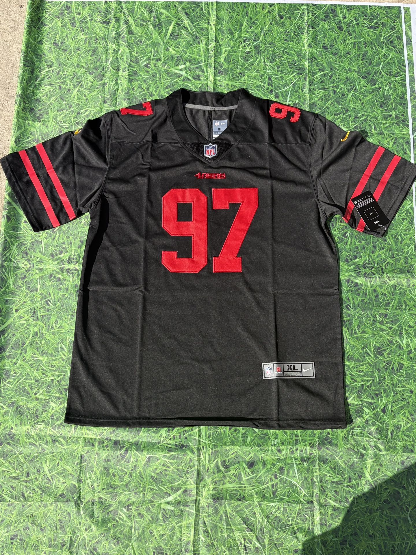 Joey Bosa # 97 S.F 49ers Jersey - Men's xL