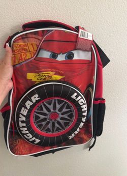 Brand New Lightning McQueen BackPack