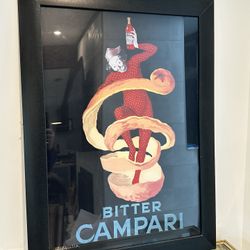 Art Deco Print “Bitter Campari”