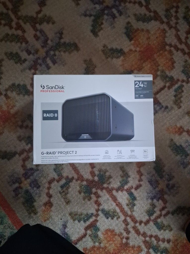 SanDisk G-Raid Project 2 Hard Drive