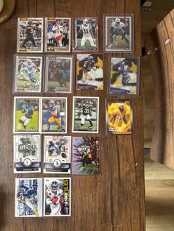 NFL Football Trading Cards Lot of 19