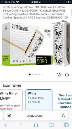 Used RTX 5090 gaming graphics card