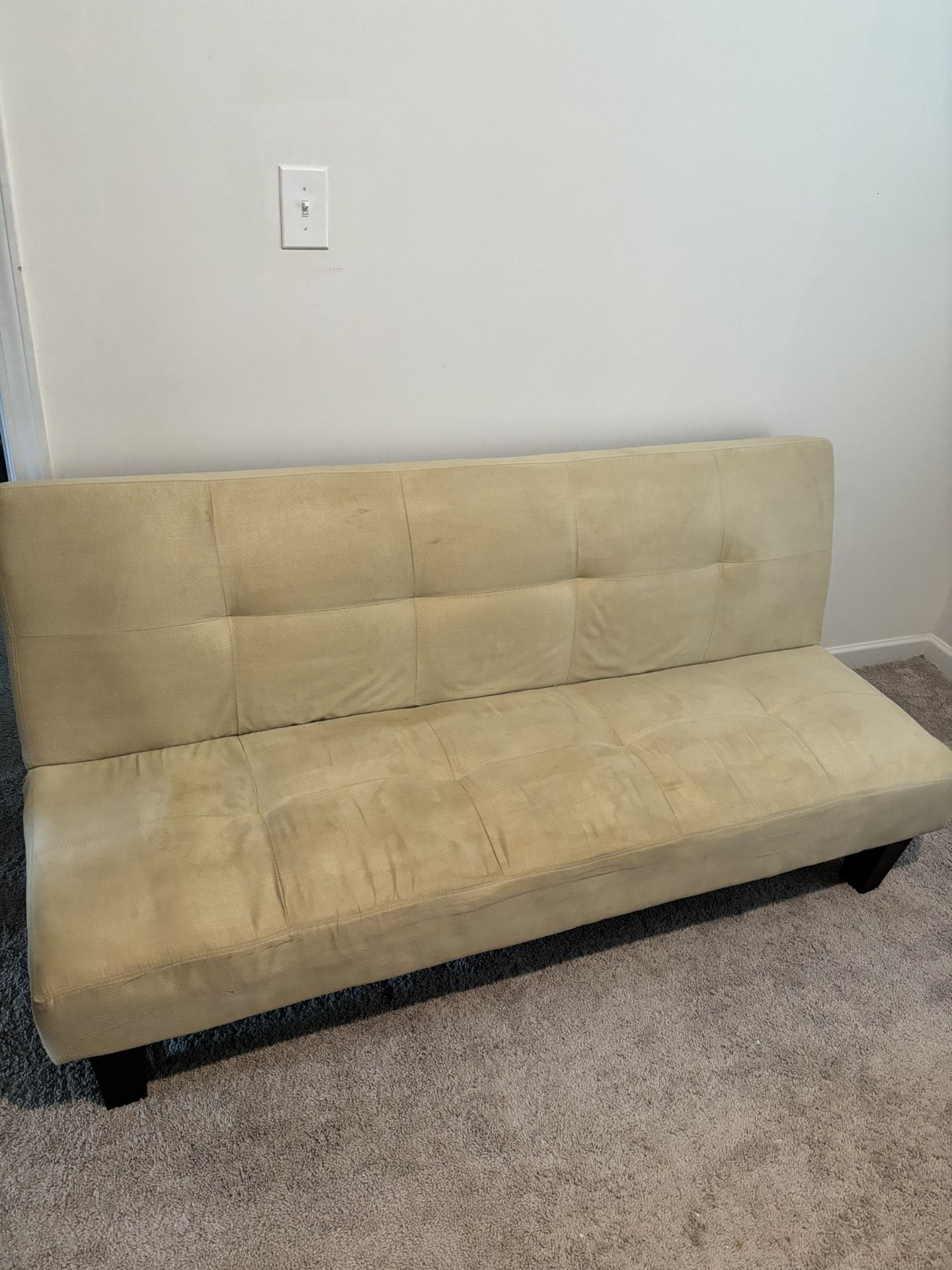 Suede Futon