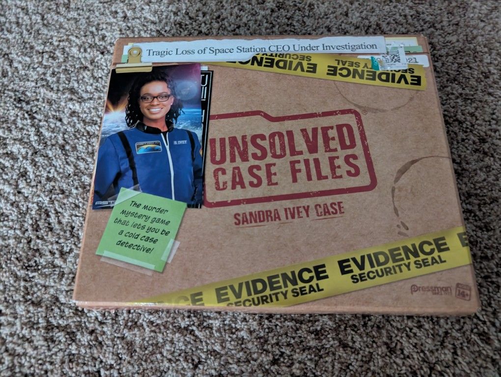 Puzzle Game - Unsolved Case File