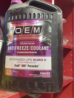 Antifreeze Coolant Oem Pink
