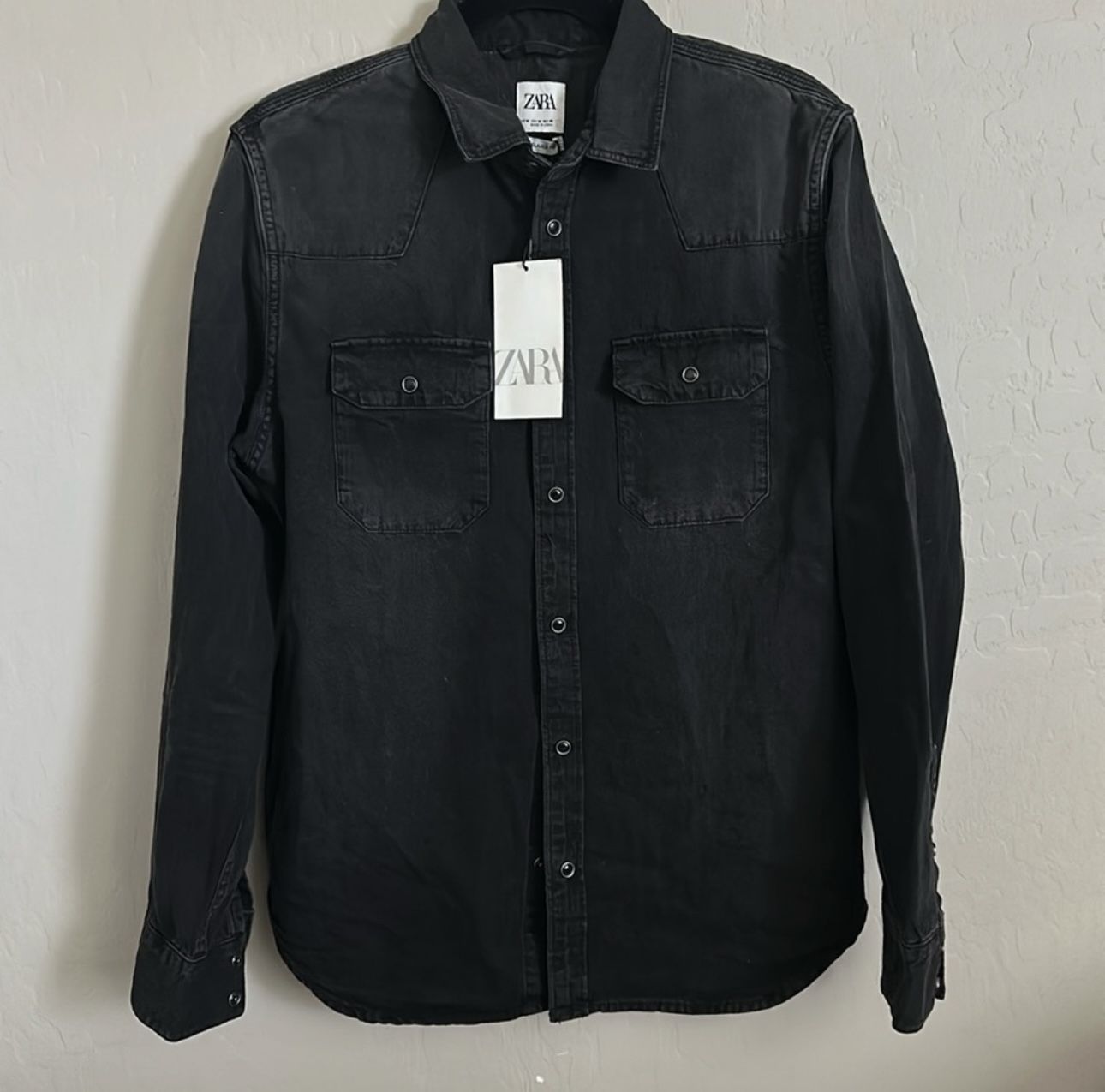 Zara Men Button Down Denim shirt