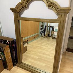 Gold Painted Mirror 