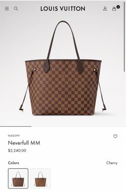 Authentic Louis Vuitton Neverfull MM