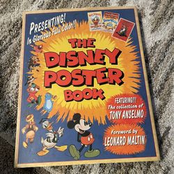 Title: The Disney Poster Book: Featuring the Collection of Tony Anselmo
