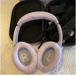 sports bose quietcomfort bluetooth wireless noise cancelling headphones chilled lilac