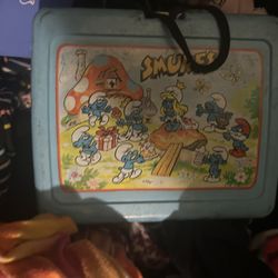 Vintage Smurf Lunchbox 30$