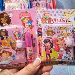 New Strawberry Shortcake Notebook & Pen Sets - $2.25 Each