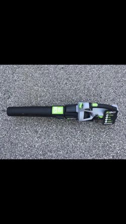 Ego 110 MPH 530 CFM Variable-Speed Turbo 56-Volt Lithium-ion Cordless Electric Blower w/ 2.5Ah Battery and Charger Included