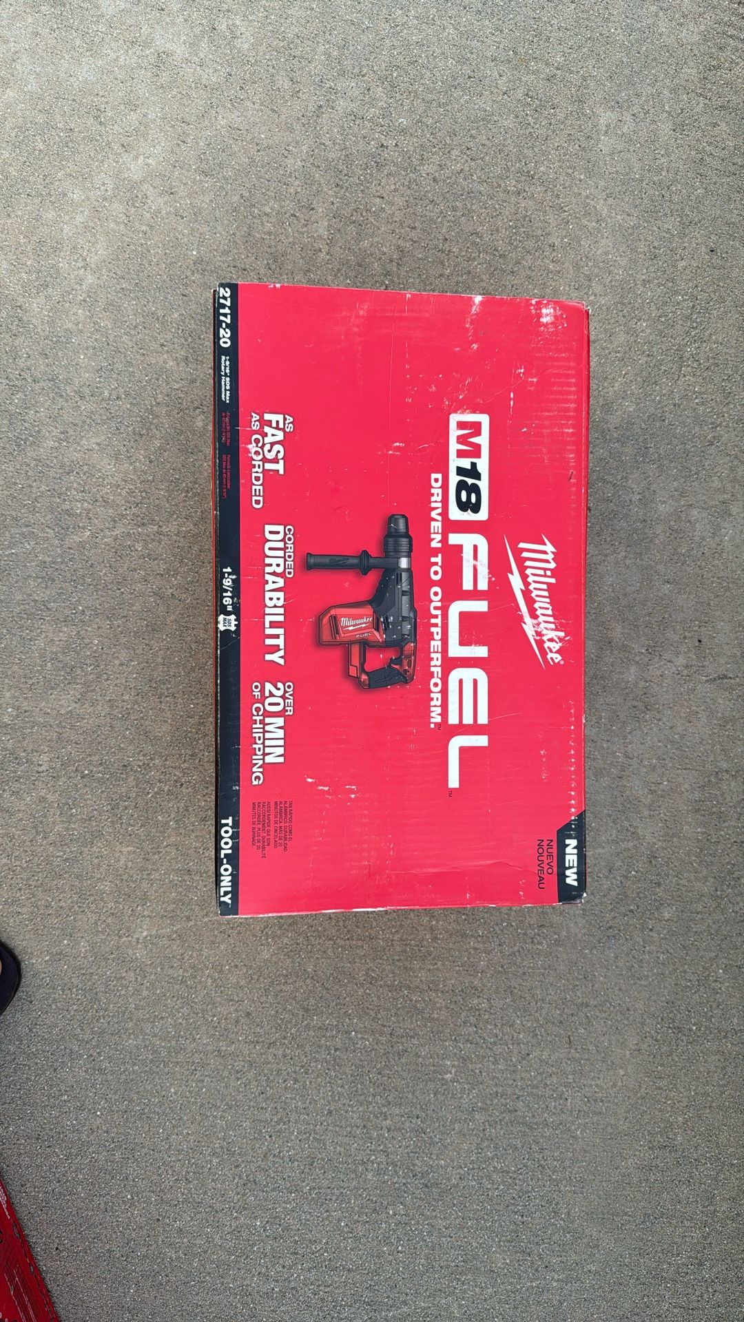 M18 FUEL 1-9/16 in. SDS-Max Rotary Hammer