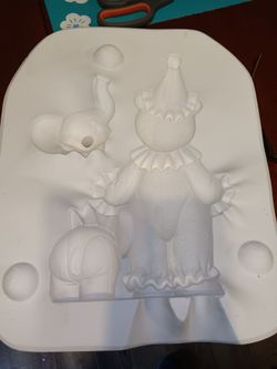 Clown Bears Kimple Mold 2585