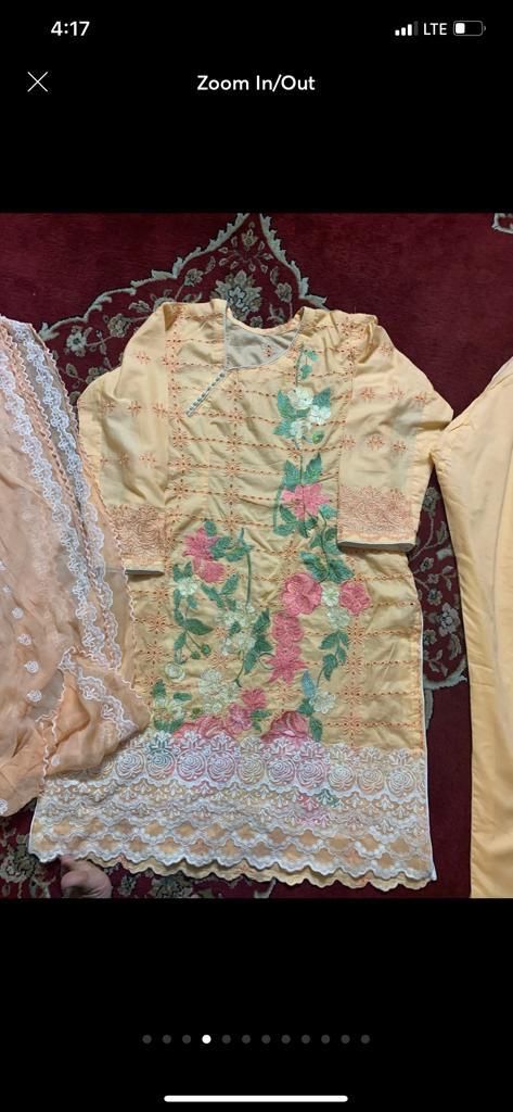New 3 piece xl charisma laxauary Pakistani dress