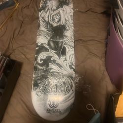 Element Skateboard  Limited Edition. Bam Artist Kat Von D