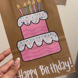 Hand painted Mini bags