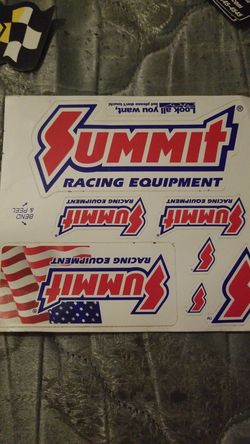 Vintage car stickers
