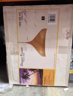 Designers Fountain Hana 1-Light Pendant Robusta Wood - Model 3545-319