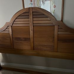 Beautiful Wooden King Bed frame