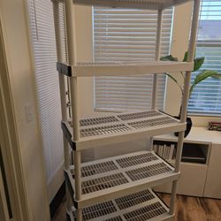 Shelving Unit 5 Tier For Garage Storage 