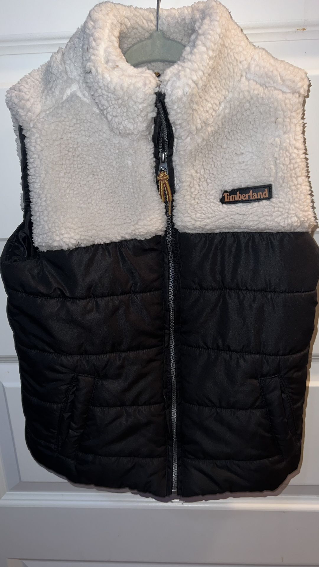 Timberland Sherpa Puffer Vest Size 5 Boys