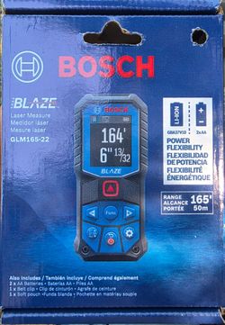Bosch Blaze Laser Measure BSM165-22 (new in box)