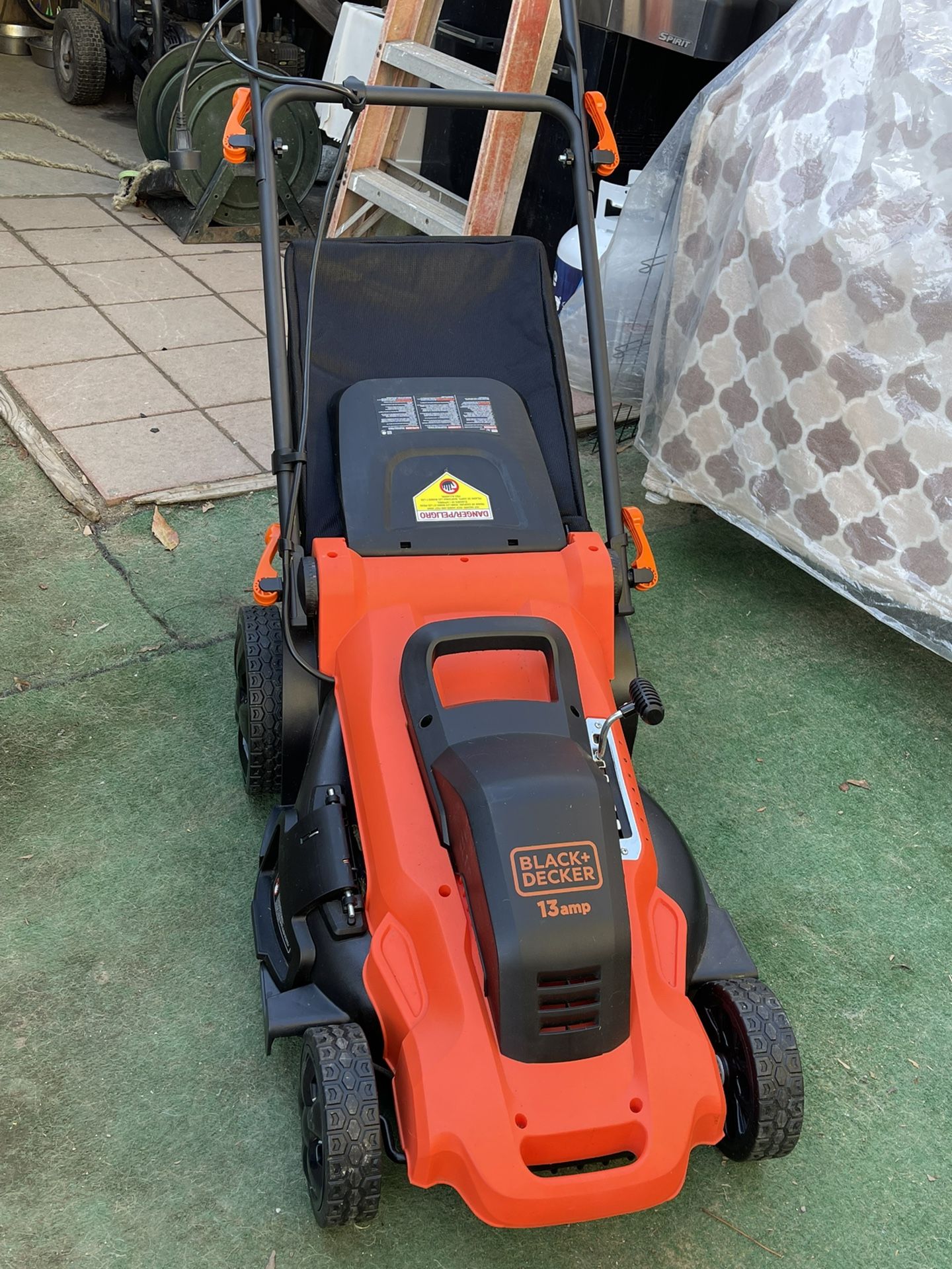 BLACK+DECKER 20 13 Amp Corded Electric Walk Behind Push