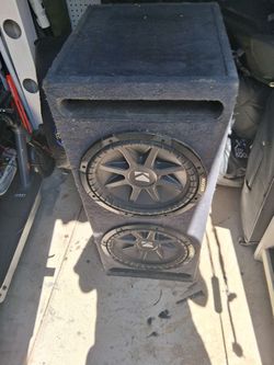 2 12inch kickers
