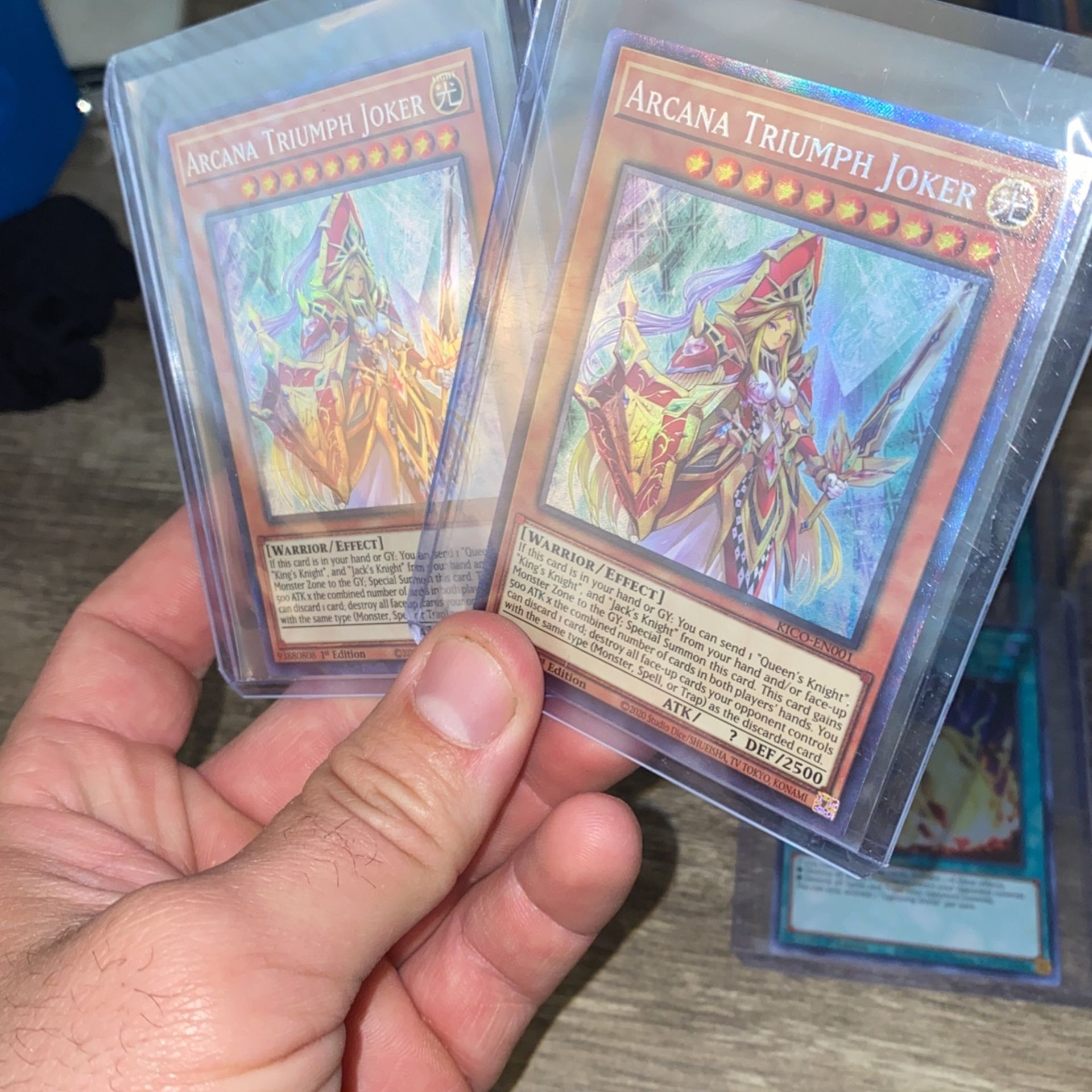 Arcana Triumph Joker Collectors Rare- Yugioh Kings Court Arcana Triumph Joker Collectors Rare- Yugioh Kings Court